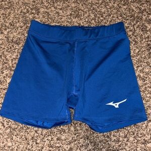Mizuno Women's Blue Volleyball Shorts